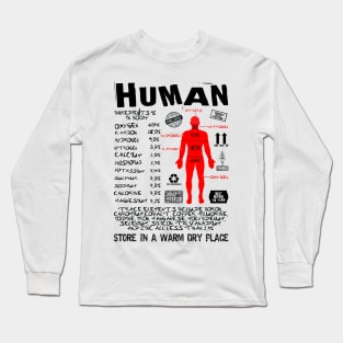 Human Ingredients. Long Sleeve T-Shirt